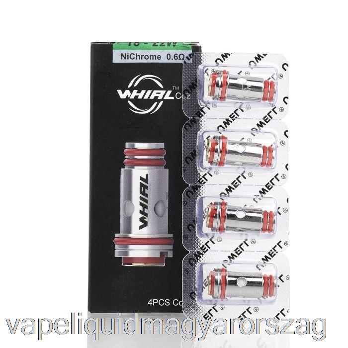 Uwell Whirl Cseretekercsek 0,6 Ohmos Tekercsek Vape Folyadék
